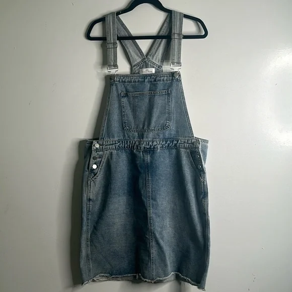 CAIIUV Place denim overalls dress size large - Picture 3 of 6